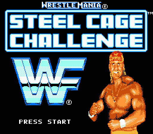 VGJUNK: WWF WRESTLEMANIA: STEEL CAGE CHALLENGE (NES)